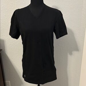 Men’s Lacoste v-neck short sleeve T-shirt. New, never worn. Excellent!